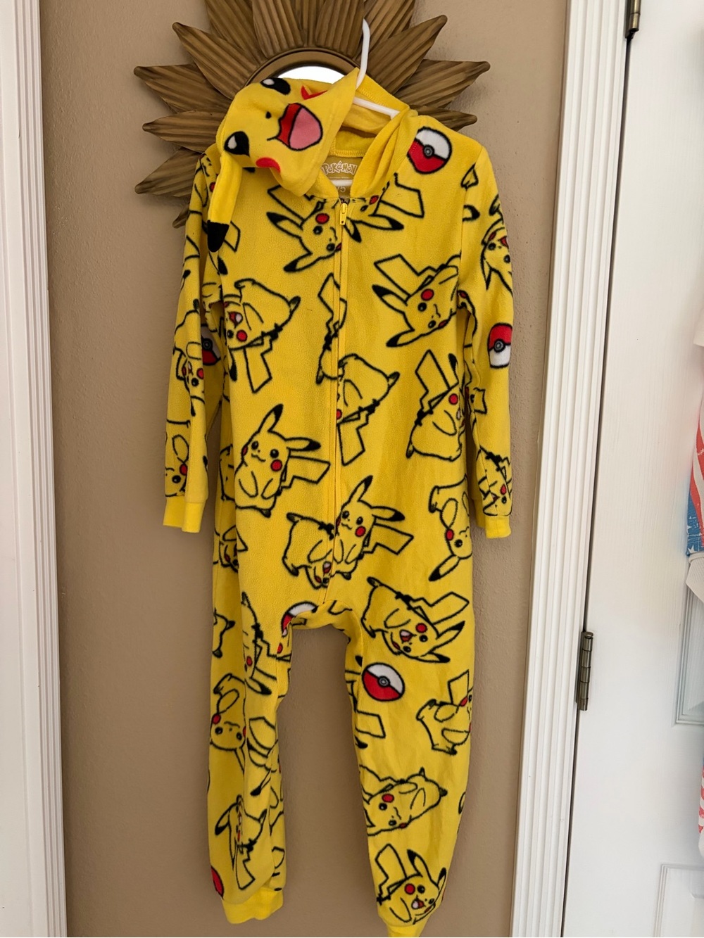 Pokemon Kids Hooded Onesie 4/5 T